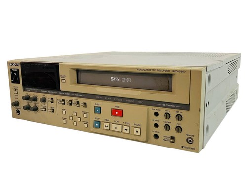 Sony svo 5800 vhs pro - sony, s-vhs