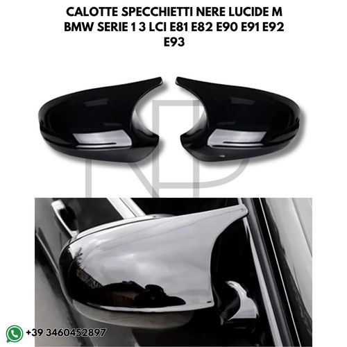 Calotte specchietti nere - ✅,