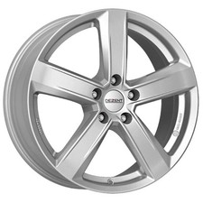 Cerchi in Lega Dezent TU silver 6.5Jx16 ET39 5x98 per Alfa Romeo 147 156 16 poll