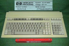 HP 46021A Keyboard Terminal 9000 300 400 tastiera ASCII vintage IMBALLO ORIGINALE esercito tedesco Y