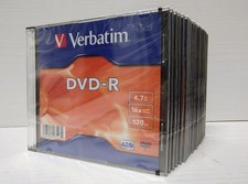 20 DVD - R VERBATIM 4,7 GB 16X