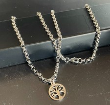 Collana in acciaio inox da