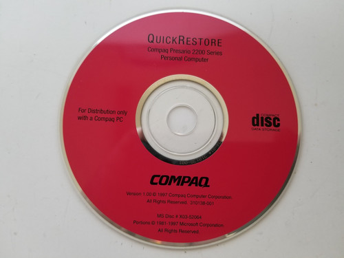 Microsoft windows compaq quick - microsoft,