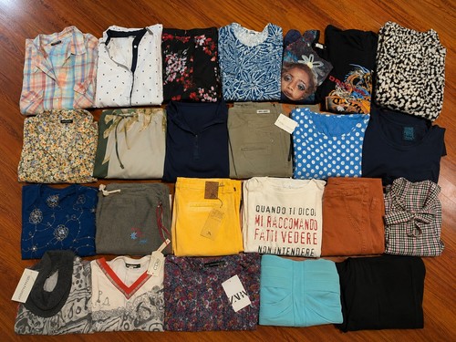 Box stock 5kg - box, abbigliamento