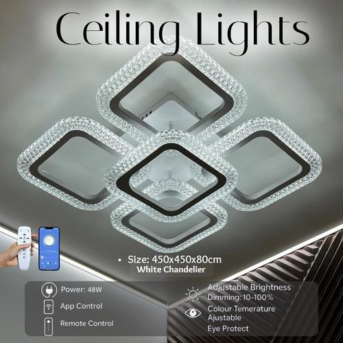 Plafoniera led 48w - led,