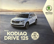 Skoda Kodiaq DRIVE 125 depliant depliant brochure 12/2019