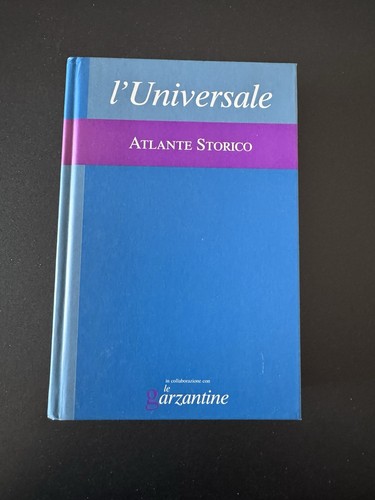Universale atlante storico - atlante,