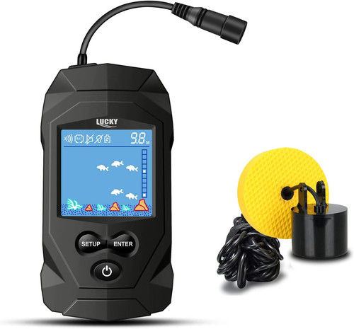 Fish finder portatile con - finder,