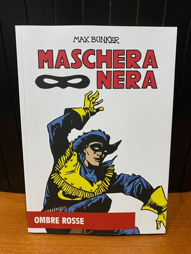 Maschera nera ombre rosse - maschera,