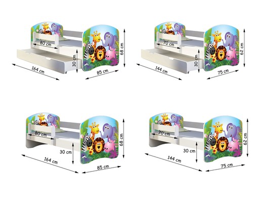 Letto per bambini 140 - letto,