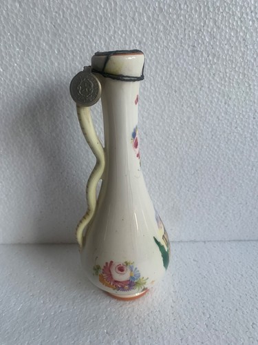 Miniature ceramic bottle