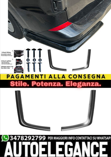 Rear side splitters per vw - per,