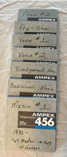 Lotto ampex 456 x - 456,