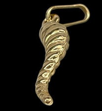 Corno horn charm pendente