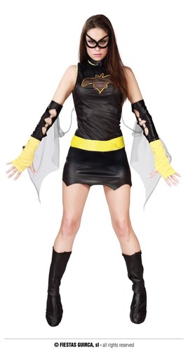 Costume batgirl supereroina - costume,