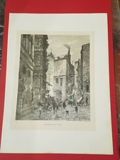 Xilografia GENOVA SAN LUCA