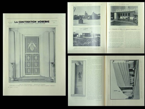 Construction moderne 1931 - construction,