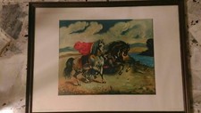 Quadro ristampa chirico - quadro,