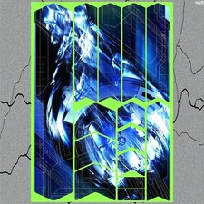 Design 14 U/V Opaco-Telaio Bici Pellicola Protettiva Adesivo Decalcomania per Mountain Bike