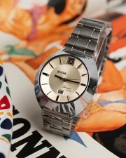 Orologio Uomo Vintage Enicar Sherpa Star Day Date Automatico 40mm