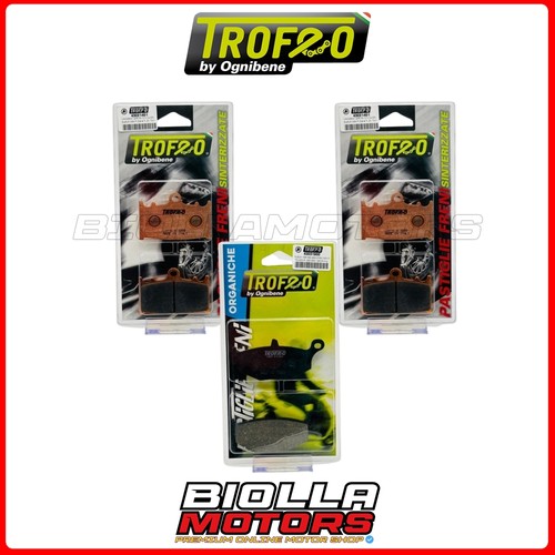 Kit pastiglie freno trofeo - kit,