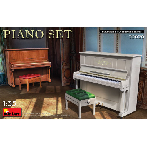 Piano set kit - 1:35, miniart