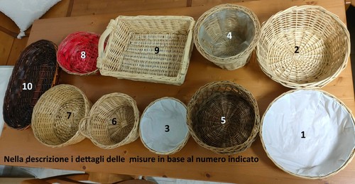 Cesti natalizi vimini - natalizi, in