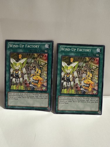 Wind factory - 2x, wind-up