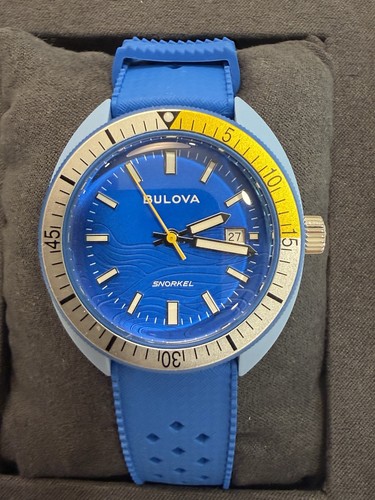 Bulova snorkel blue tang - bulova,