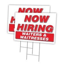 Now Hiring Waiters &