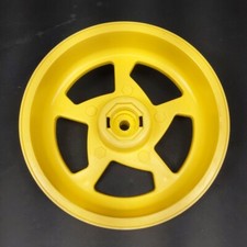 Coprimozzo Gaucho Grande Jeep Originale Peg Perego Parte Giallo Ruota Pneumatico