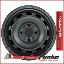 KFZ 7255 1 CERCHIO IN FERRO DA 15 6J ET47,5 4X108 BLACK PER FORD FIESTA 6 JA8