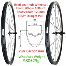 Set ruote bici corsa carbonio