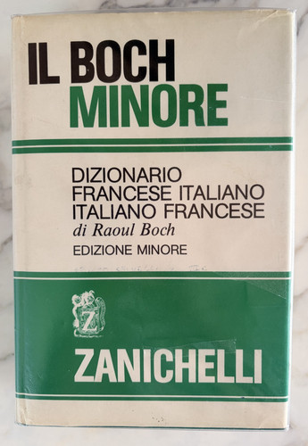Boch minore dizionario - il,
