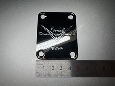 Piastra rinforzata giunto collo negozio personalizzata per chitarra Fender Tele Strat basso cromato