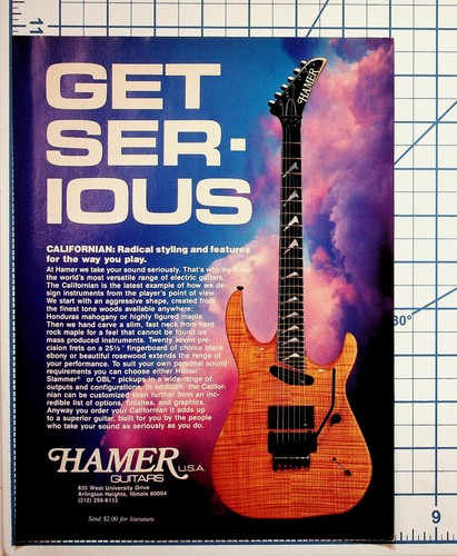 Hamer guitars chitarra - guitars,