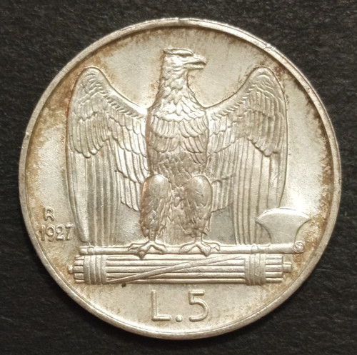 Lire 1927 fdc rosetta e - 5,