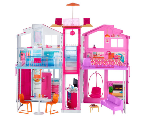 Barbie casa città 3 - casa,