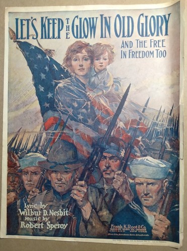 1918 wwi spartiti musicali - wwi,