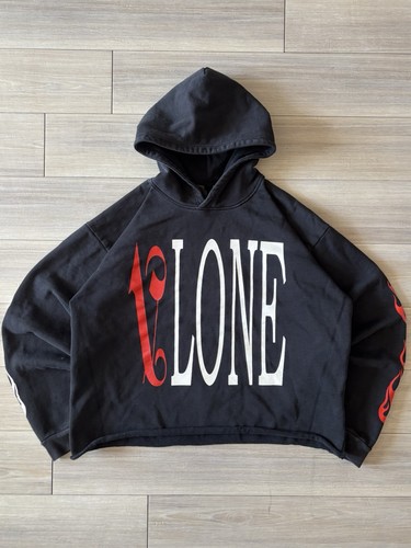 Felpa con cappuccio vlone - con,