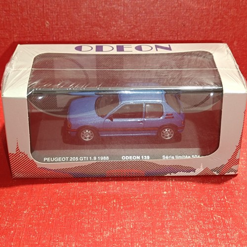 Peugeot 205 gti bleu - 1.9,