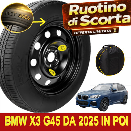 Ruotino scorta per bmw - di, 18"