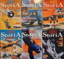 Aerei nella storia - 2010 Riviste Delta Editrice completo dal n.70 al n.75