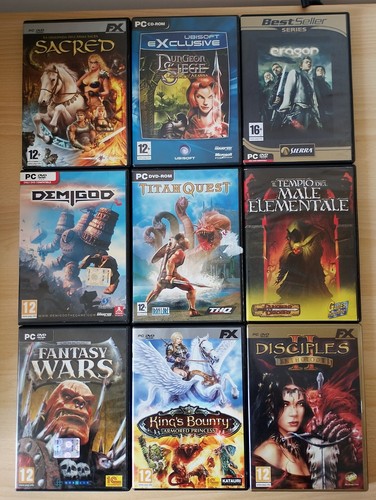 Lotto giochi rpg ita - pc,