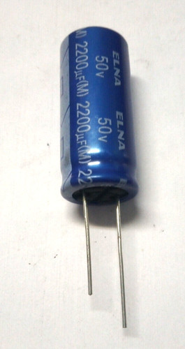 2200uf 50v elna - 2x,