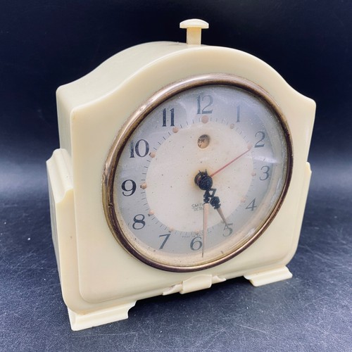 Mantle clock white early - clock,