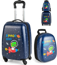 2 in 1 Set Di Valigie Unicorno