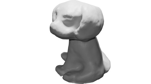Statuetta cane cucciolo - statuetta,