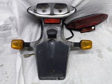 PORTA TARGA COMPLETO PER APRILIA PEGASO 650 CUBE DEL 1998 (e15585)