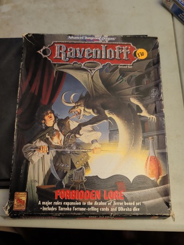 Ravenloft forbidden lore - ad&d,